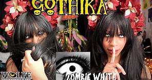 Gothika Fx Lenses Try On/Review: Zombie White