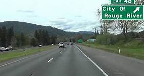 Interstate 5 in Southern Oregon: Medford to Grants Pass