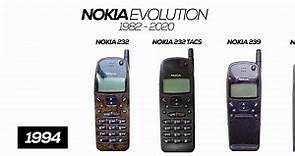 NOKIA 手机发展史 History of NOKIA Phones（1982-2020）