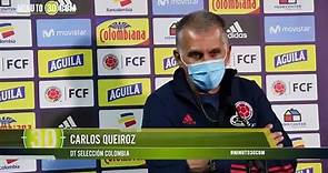 Carlos Queiroz calificó como “justo” el empate entre Colombia y Chile