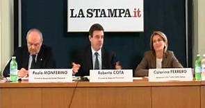 Il presidente Roberto Cota incontra i medici (Prima parte)