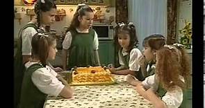 Cena do bolo com Fernanda Souza - Chiquititas 1997