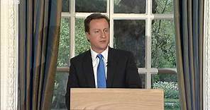 David Cameron's Speech - BBC - Election 2010