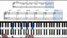 Bossa Nova Piano Lesson For Beginners