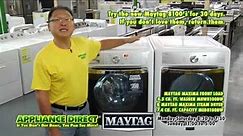 Maytag's Front Loader MHW8100DW MMED8100DW Appliance Direct Orlando and Brevard County Florida