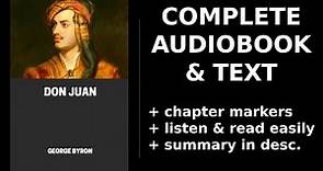 Don Juan (1/2) 🔥 By Lord Byron. FULL Audiobook
