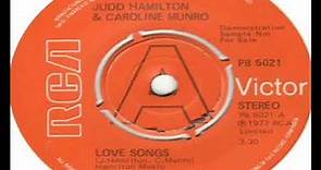 Judd Hamilton And Caroline Munro Love Songs 1977
