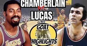 Wilt Chamberlain vs. Jerry Lucas | True Highlights (Offense, Defense, Missed Shots, etc)