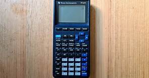 TI-81 - Texas Instruments' first graphing calculator