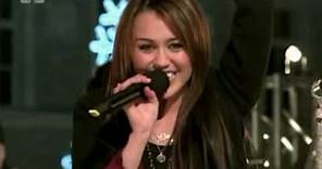 Miley Cyrus - "Rockin' Around The Christmas Tree" High Quality