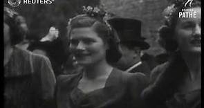 Wedding of Lady Spencer-Churchill (1946)