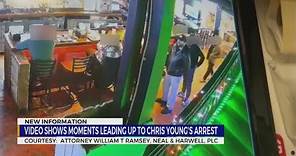 Video shows moments leading up to Chris Young's arrest