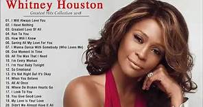 Colección de las mejores canciones de Whitney Houston - Lo Mejor De Whitney Houston 2018