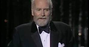Sir Laurence Olivier receiving an Honorary Oscar®