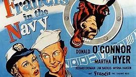 Francis In The Navy ( 1955) Donald O'Connor, Martha Hyer, Jim Backus, David Janssen, Leigh Snowden, Clint Eastwood, (Eng).