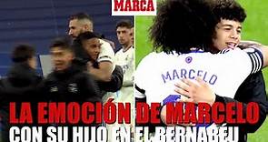 La emoción de Marcelo en el homenaje al Real Madrid Infantil por LaLiga Promises I MARCA