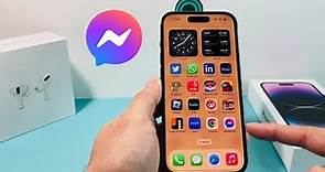 How to Install FaceBook Messenger App on iPhone