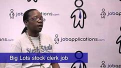 Big Lots Interview - Stock Clerk