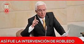 Senador Robledo: "A Carrasquilla lo premiaron por haberla hecho" | El Espectador