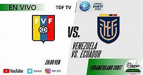 VENEZUELA VS ECUADOR | Sudamericano Sub17 2023 ⚽️ | EN VIVO ✅