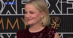 Amy Poehler looks radiant as she arrives to the 2024 Emmys