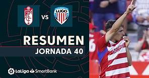 Resumen de Granada CF vs CD Lugo (2-0)
