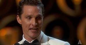 Matthew McConaughey winning Best Actor | 86th Oscars (2014)