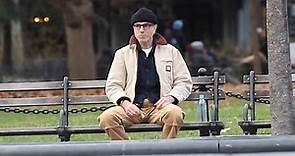 Daniel Day-Lewis spotted sitting on a park bench in Manhattan 2018