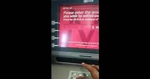 1450 PLN (Polish Zloty) withdrawal from ATM machine in Poland
