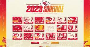 The 2023 Schedule is Here | Kansas City Chiefs