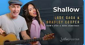 Shallow - Guitar Lesson + Cover | Lady Gaga & Bradley Cooper
