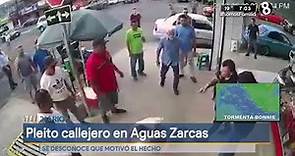 Video evidencia pelea que se registró en Aguas Zarcas de San Carlos