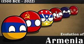 Evolution of Armenia (1500 BCE - 2022)