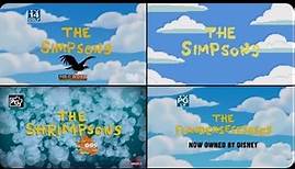 THE SIMPSONS: Full Opening Sequence Evolution & Variations - Updated Version 2.0