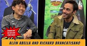 Aljin Abella and Richard Brancatisano: Interview with Blue and Green Power Ranger