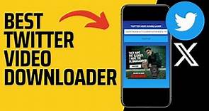 TWITTER Video Downloader | (How to Download Twitter Videos 2024)