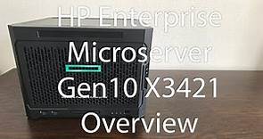 HP Enterprise - Microserver Gen10 - Overview
