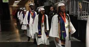 170522 Jones High School (Orlando, FL) Class of 2017 Commencement Ceremony - Walking In
