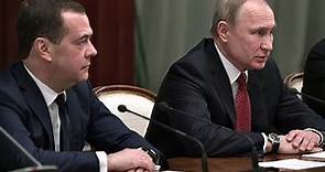 Dimite el Gobierno ruso del primer ministro Dmitri Medvédev