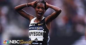 Faith Kipyegon breaks ANOTHER WORLD RECORD in historic Paris 5K | NBC Sports