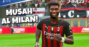 Musah al Milan! FIFA 23 Milan - Udinese | Serie A 23/24 Full Match Gameplay PS5 [4K60]