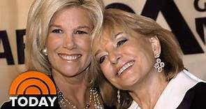 Joan Lunden remembers the first time she met Barbara Walters