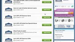 Lowe's Coupon Code 2013 - How to use Promo Codes and Coupons for Lowes.com
