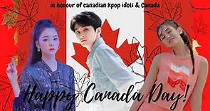 a video dedicated to canadian kpop idols (happy canada day!)