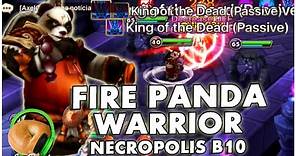SUMMONERS WAR : Fire Panda Warrior - Necropolis B10 Spotlight - Xiong Fei