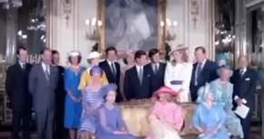 La familia Spencer y la Familia Real reunida durante el bautizo del Principe Guillermo, 1982.❤️ | Diana Spencer