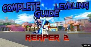 Roblox | Reaper 2 Complete Leveling Guide