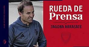 Rueda de prensa de Jagoba Arrasate previa al partido Osasuna vs Las Palmas | 10.11.2023