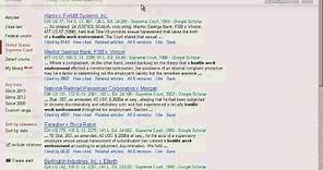 Legal Research Tutorial: Finding Case Law Using Google Scholar