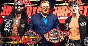 Revealing the NEW TNA World Tag Team Championships